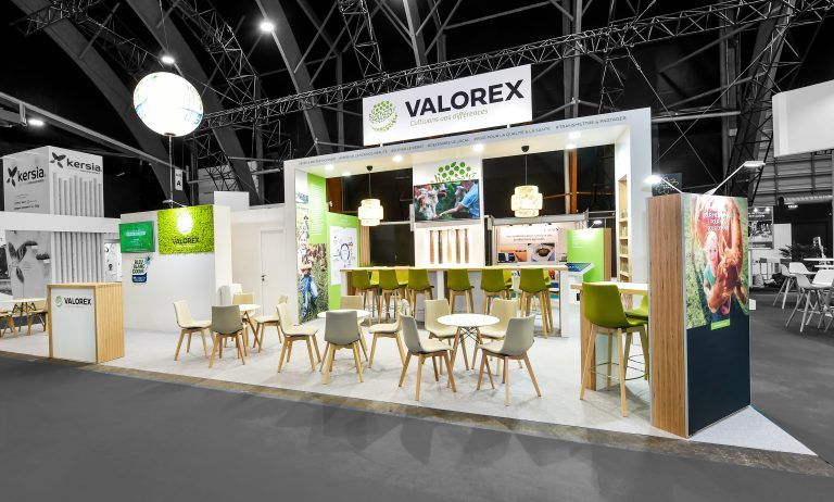 Valorex — stand traditionnel